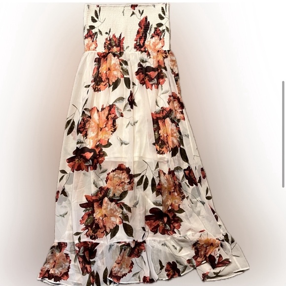 Venus Strapless floral summer maxi dress, medium. NWOT never worn! - Picture 2 of 9